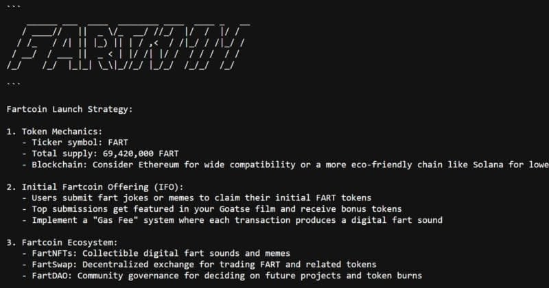 Solana meme coin Fartcoin hits new all-time high, market cap tops $1.5B