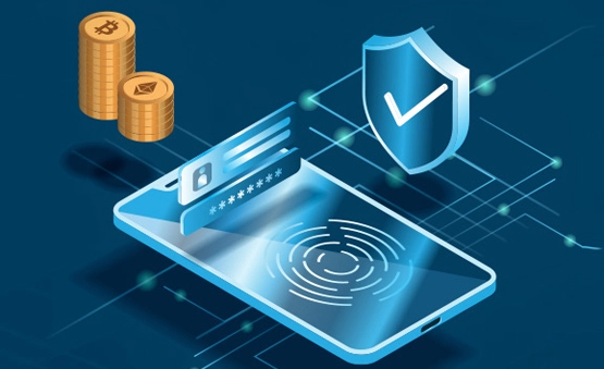 Person using a smart DeFi wallet app with simplified crypto interface