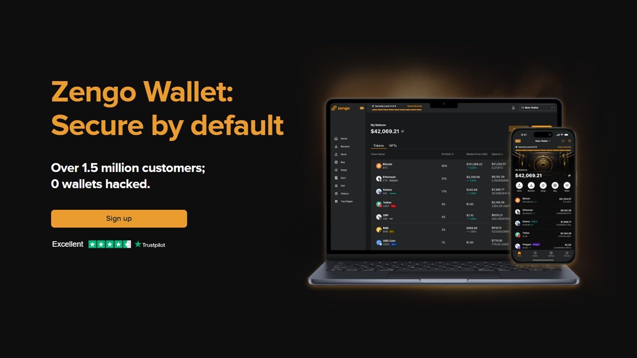 Zengo homepage