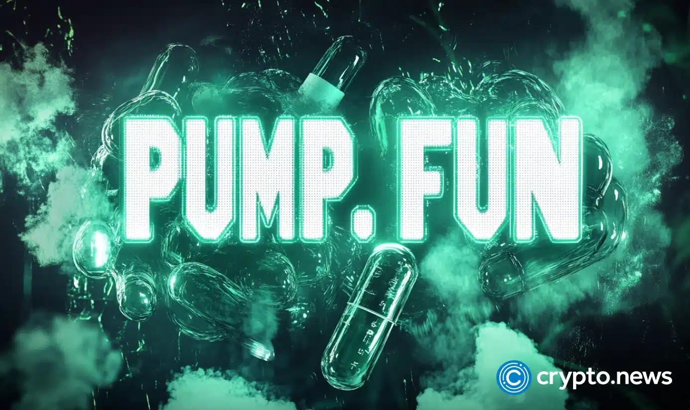 Pump.fun token sale page disappears from Gate.io